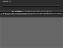 Tablet Screenshot of karwij.nl